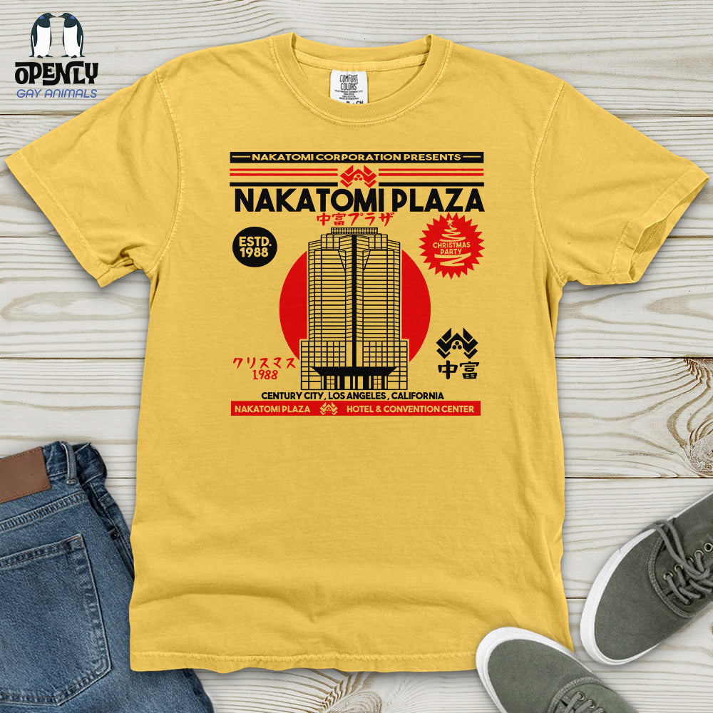 Nakatomi Plaza Heavy Cotton Comfort Colors Tee