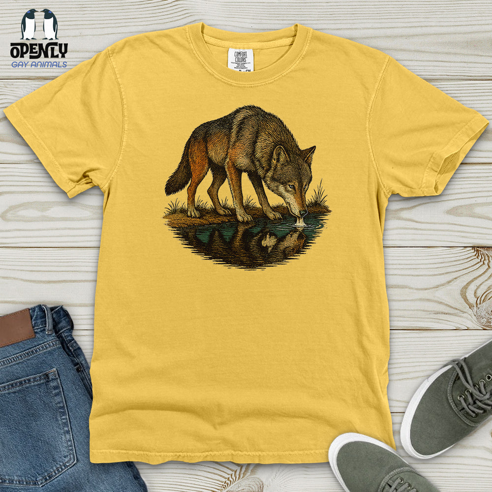 Wolf Reflection Heavy Cotton Comfort Colors Tee