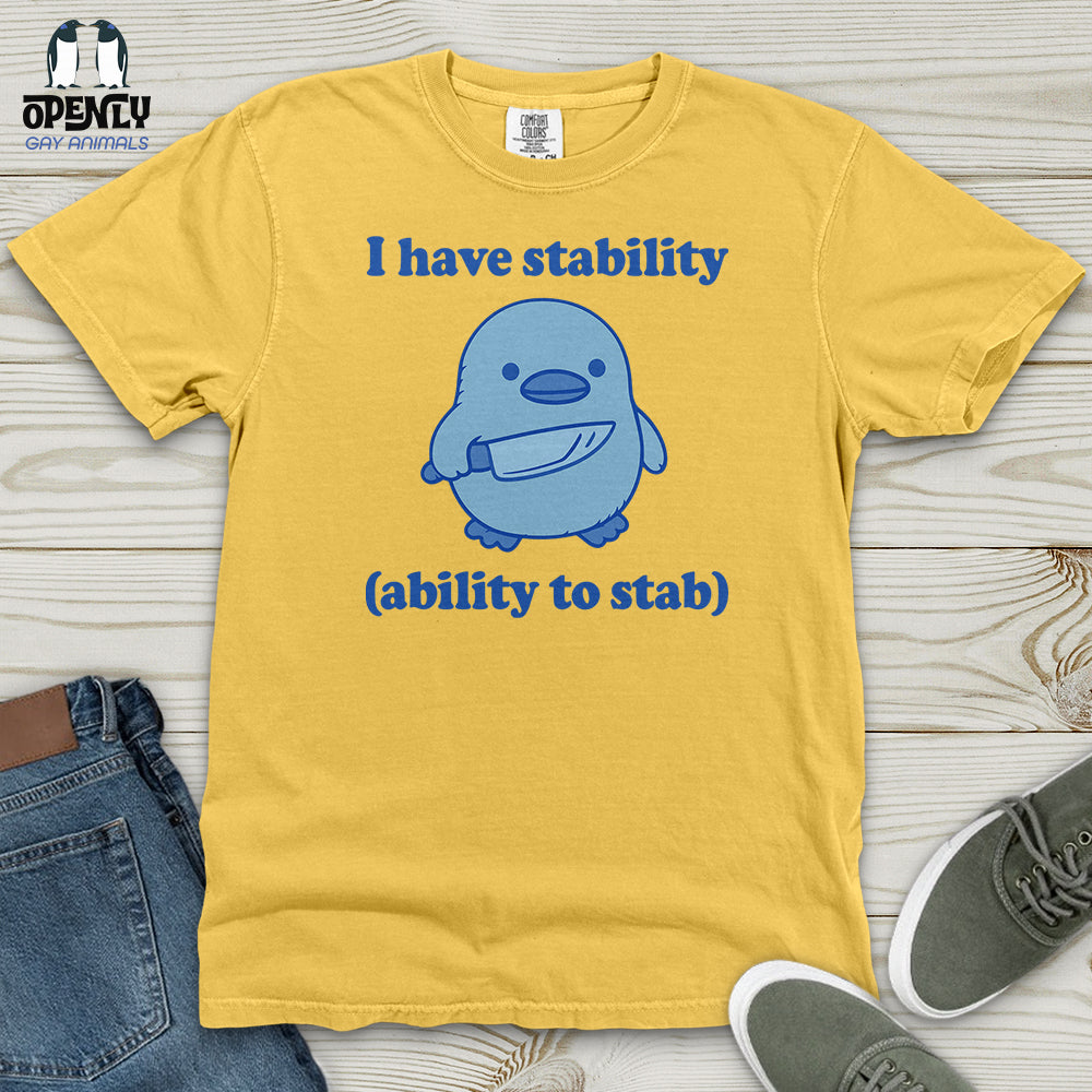 I Have Stability Heavy Cotton Comfort Colors Tee
