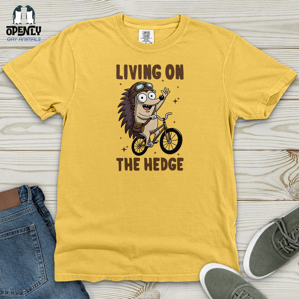 Living on the Hedge Heavy Cotton Comfort Colors Tee