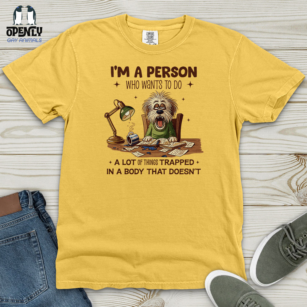 I'm a Person Heavy Cotton Comfort Colors Tee