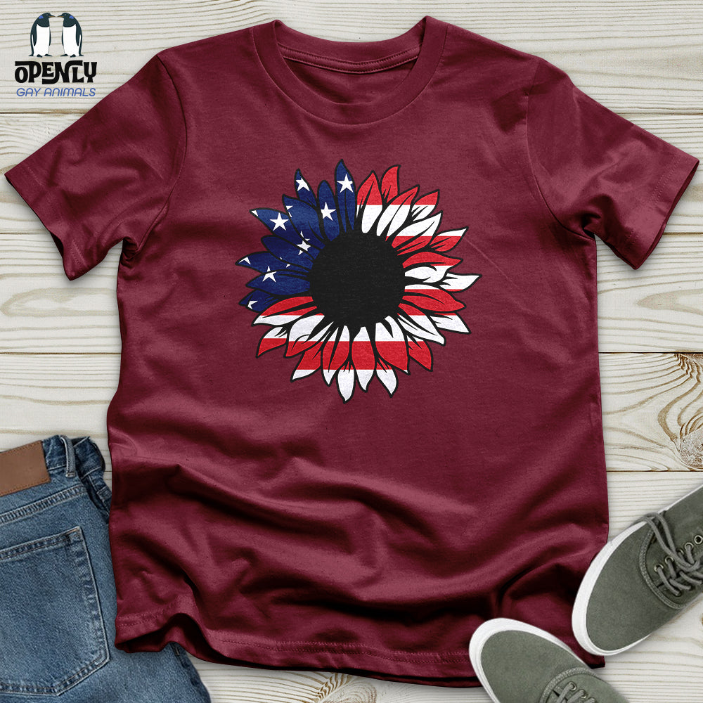 USA Sunflower Unisex T-Shirt