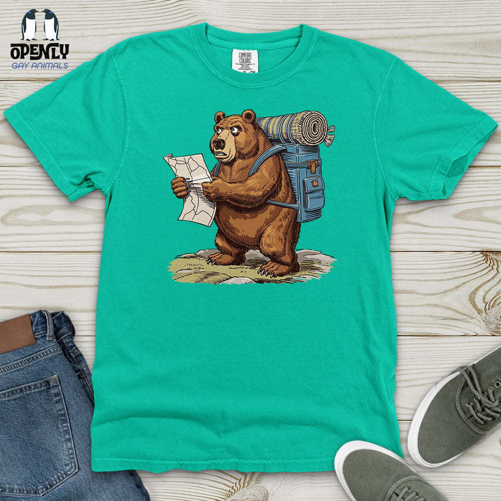 Tourist Bear Heavy Cotton Comfort Colors Tee