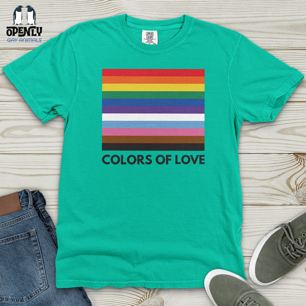 Colors of Love Heavy Cotton Comfort Colors Tee
