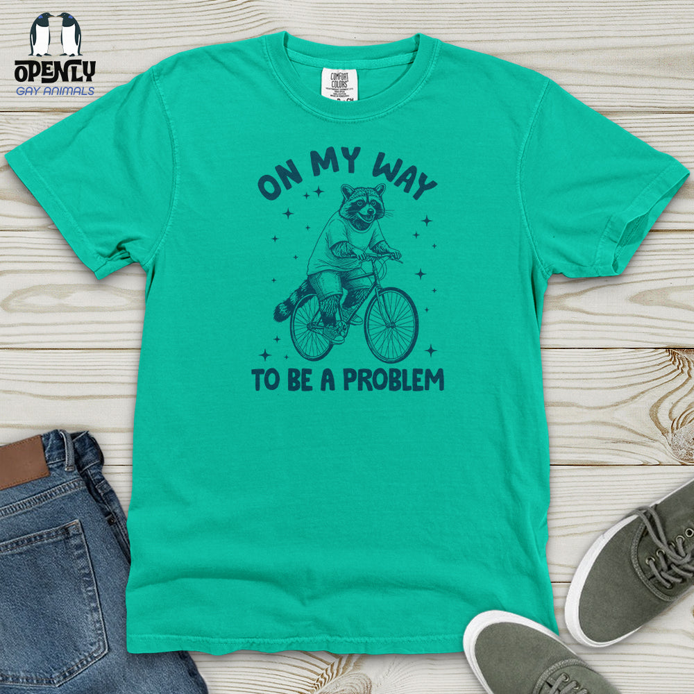 On My Way to Be a Problem Heavy Cotton Comfort Colors Tee
