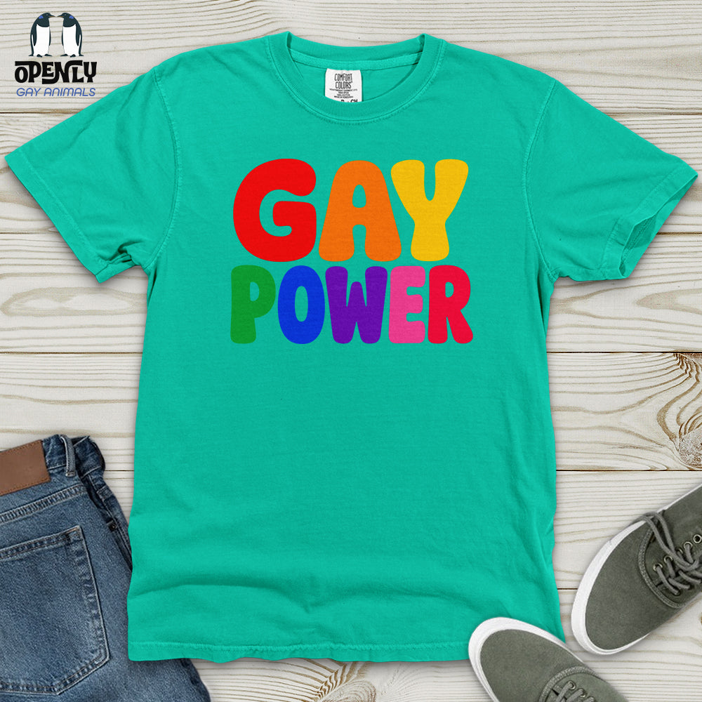 Gay Power Heavy Cotton Comfort Colors Tee