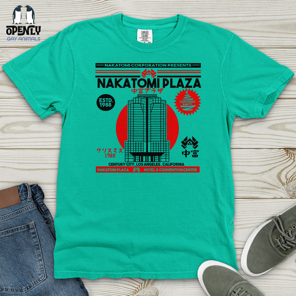 Nakatomi Plaza Heavy Cotton Comfort Colors Tee