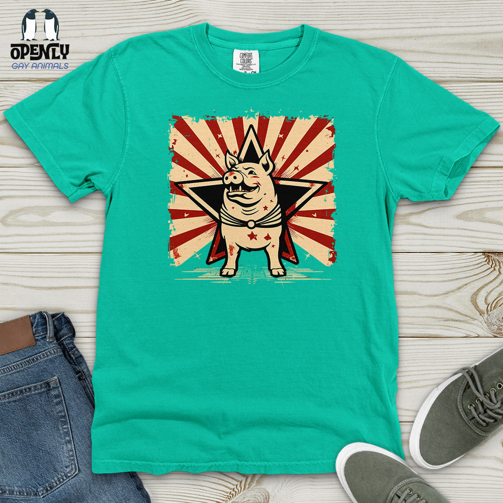 Rhino Circus Star Heavy Cotton Comfort Colors Tee