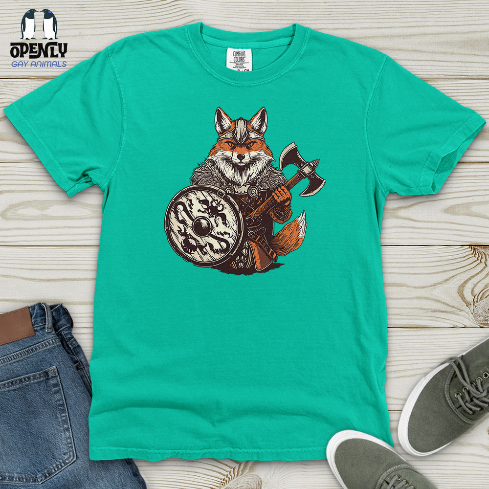 Fox Viking Courage Heavy Cotton Comfort Colors Tee
