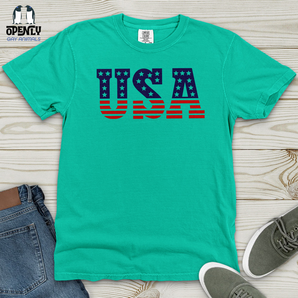 USA Heavy Cotton Comfort Colors Tee