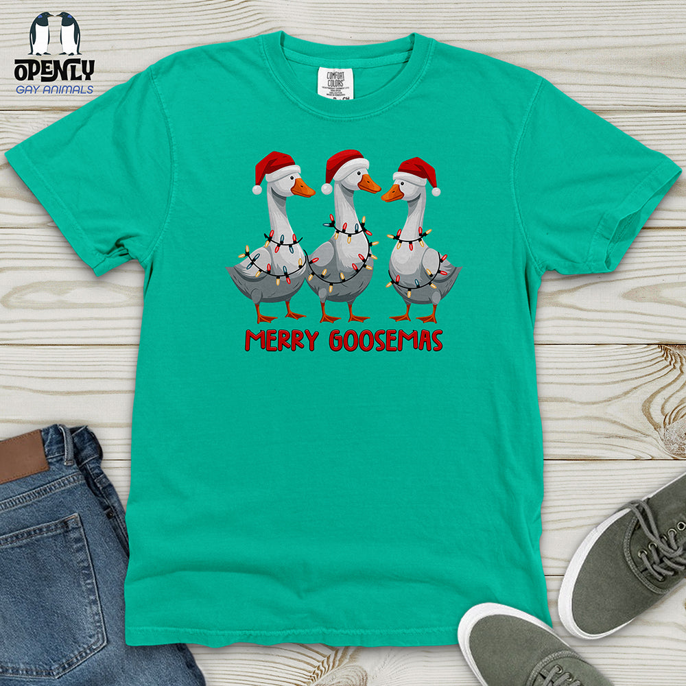 Merry Goosemas Heavy Cotton Comfort Colors Tee