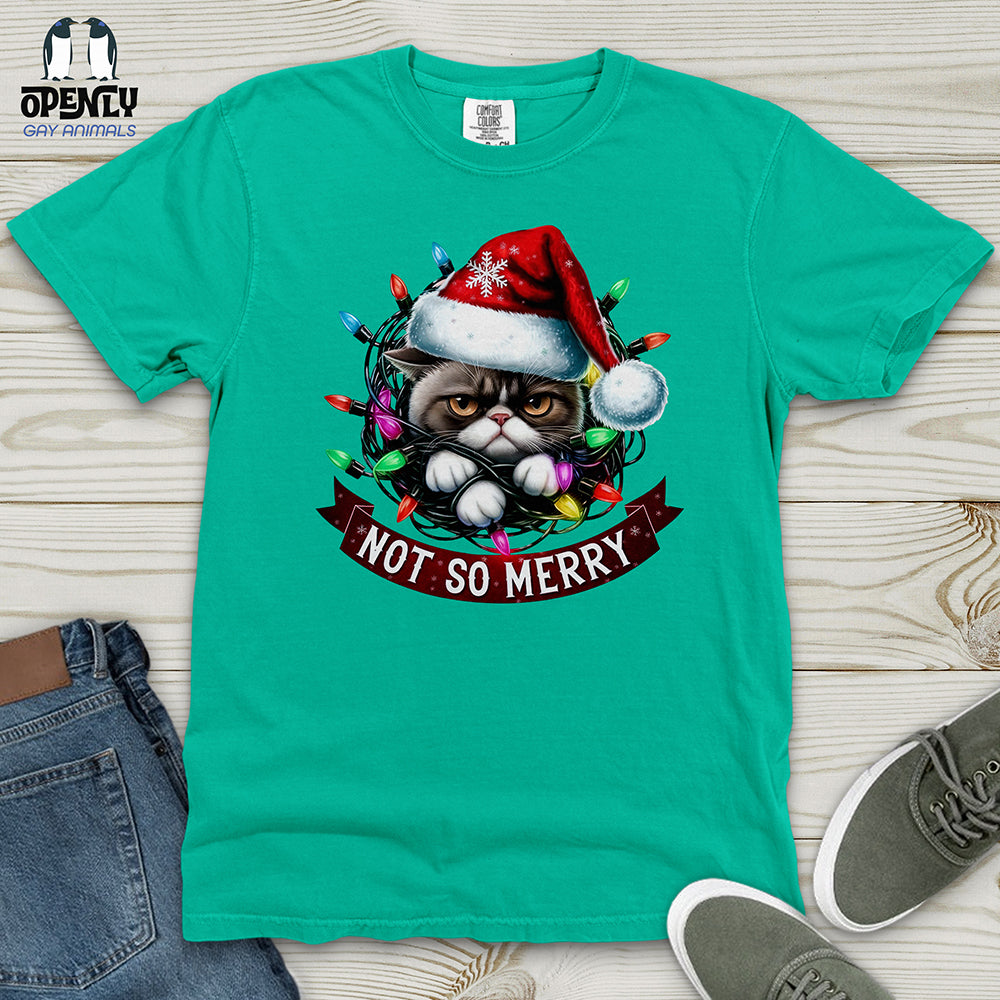 Not So Merry Heavy Cotton Comfort Colors Tee