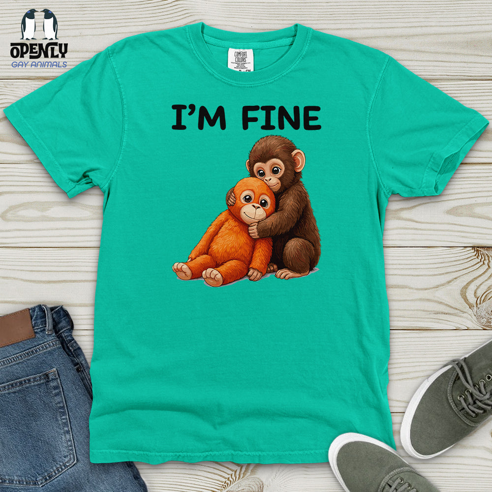 I'm Fine Heavy Cotton Comfort Colors Tee