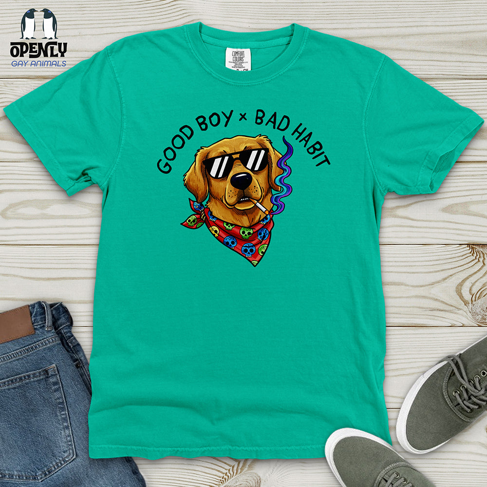 Good Boy X Bad Habit Heavy Cotton Comfort Colors Tee