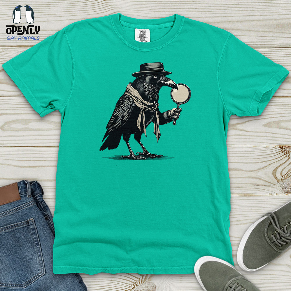 Raven Detective Mystery Heavy Cotton Comfort Colors Tee