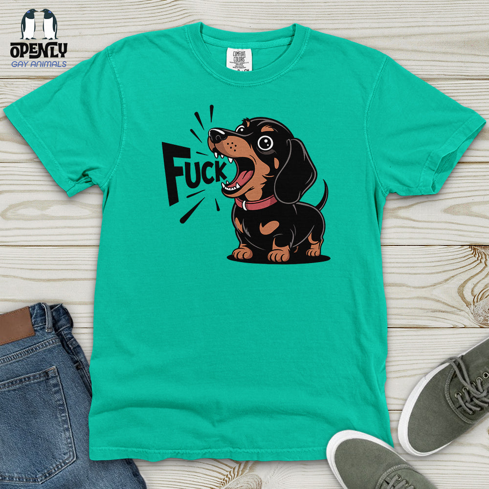 Funny Dachshund Sayings Heavy Cotton Comfort Colors Tee