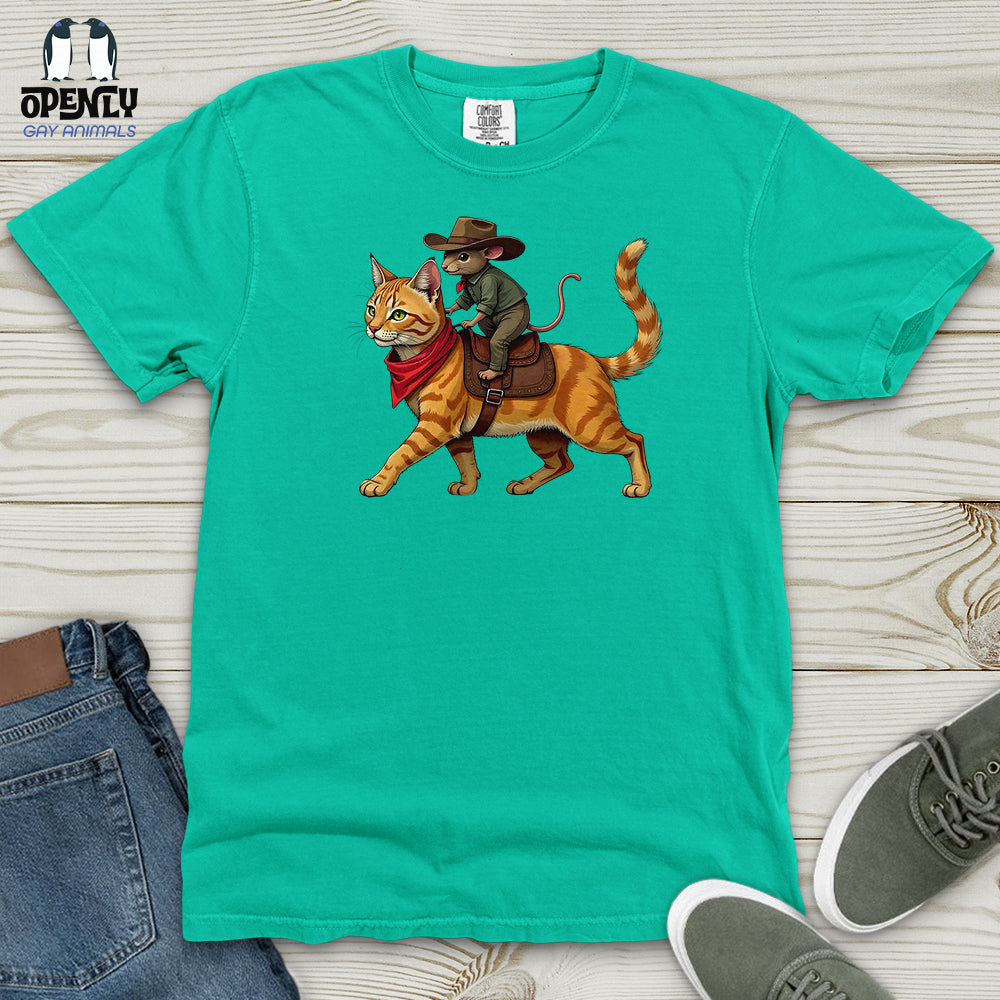 Sheriff Whiskers & the Saddle Mouse Heavy Cotton Comfort Colors Tee