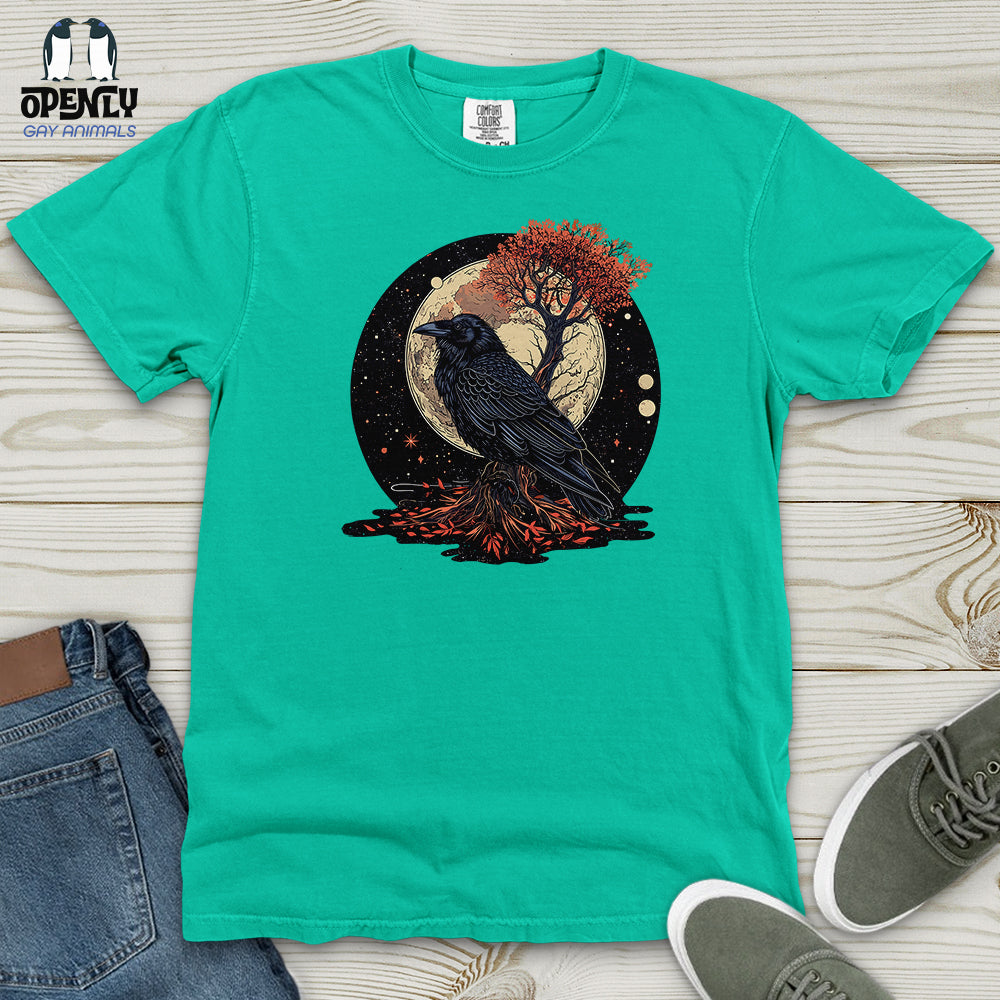 Mystical Raven Moon Heavy Cotton Comfort Colors Tee