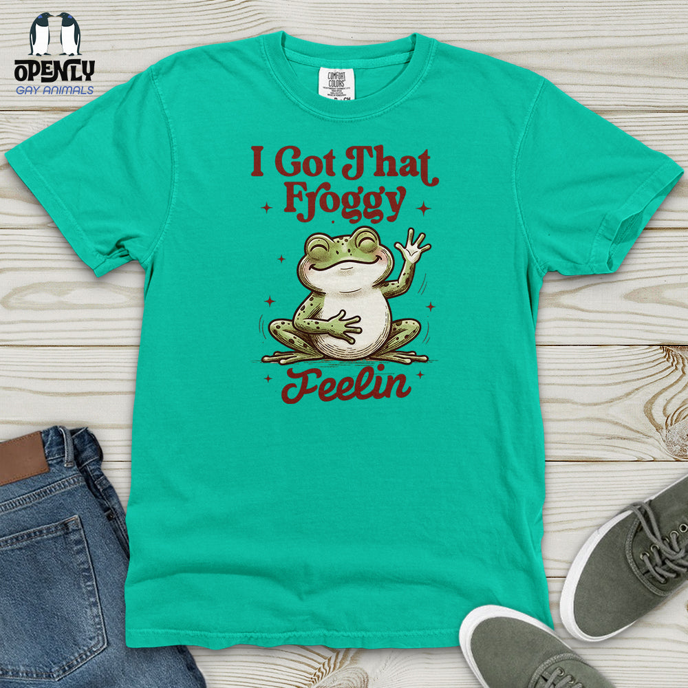 I Got That Froggy Heavy Cotton Comfort Colors Tee