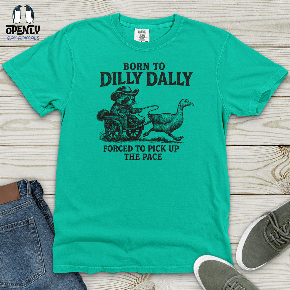 Born to Dilly Dally Heavy Cotton Comfort Colors Tee