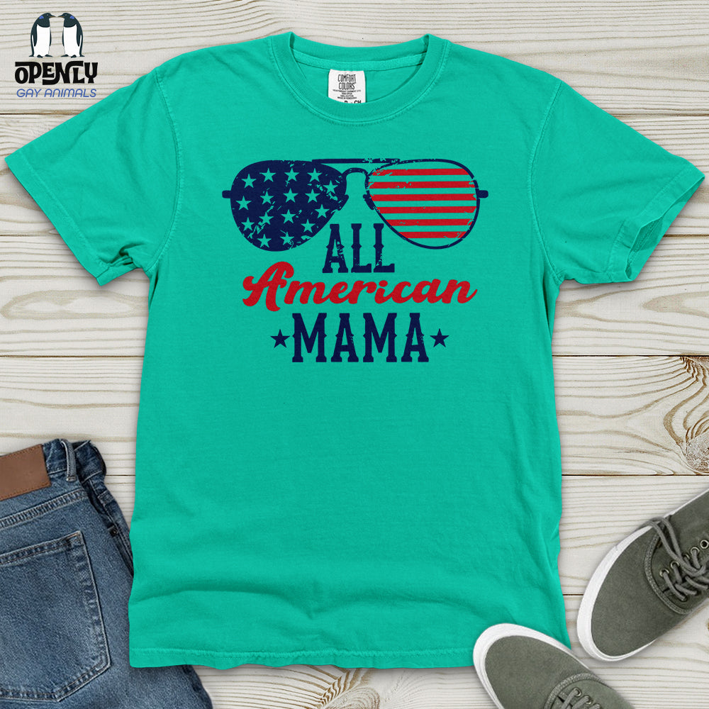All America Mama Heavy Cotton Comfort Colors Tee