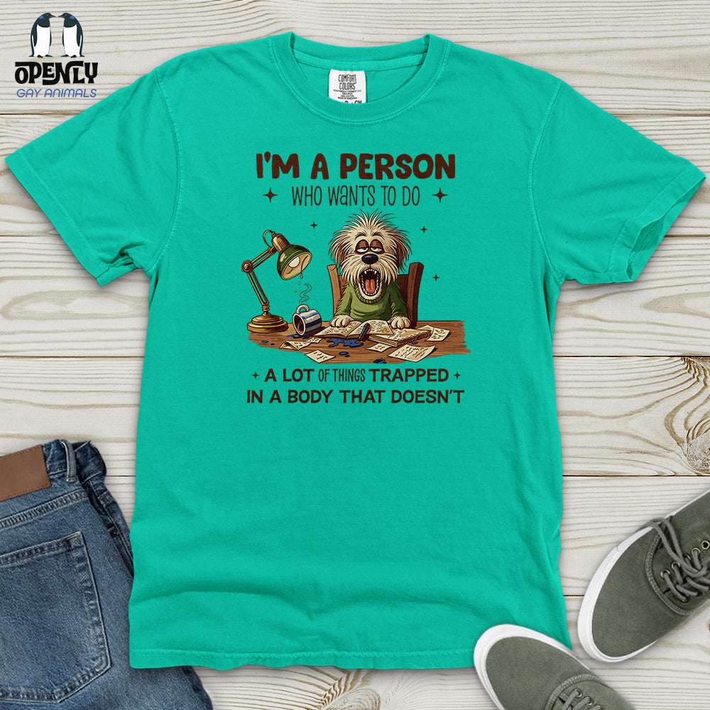 I'm a Person Heavy Cotton Comfort Colors Tee