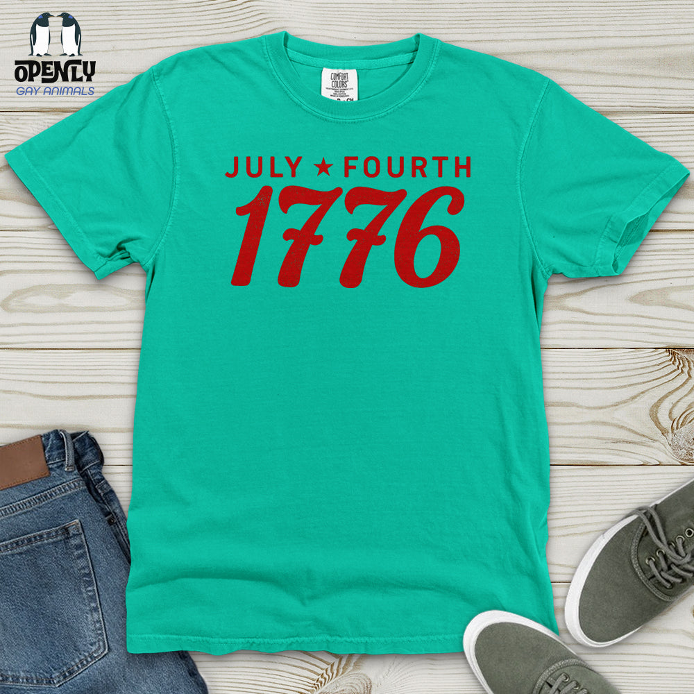 July Fourth 1776 Heavy Cotton Comfort Colors Tee