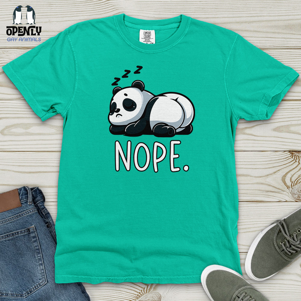 Panda Nope Heavy Cotton Comfort Colors Tee