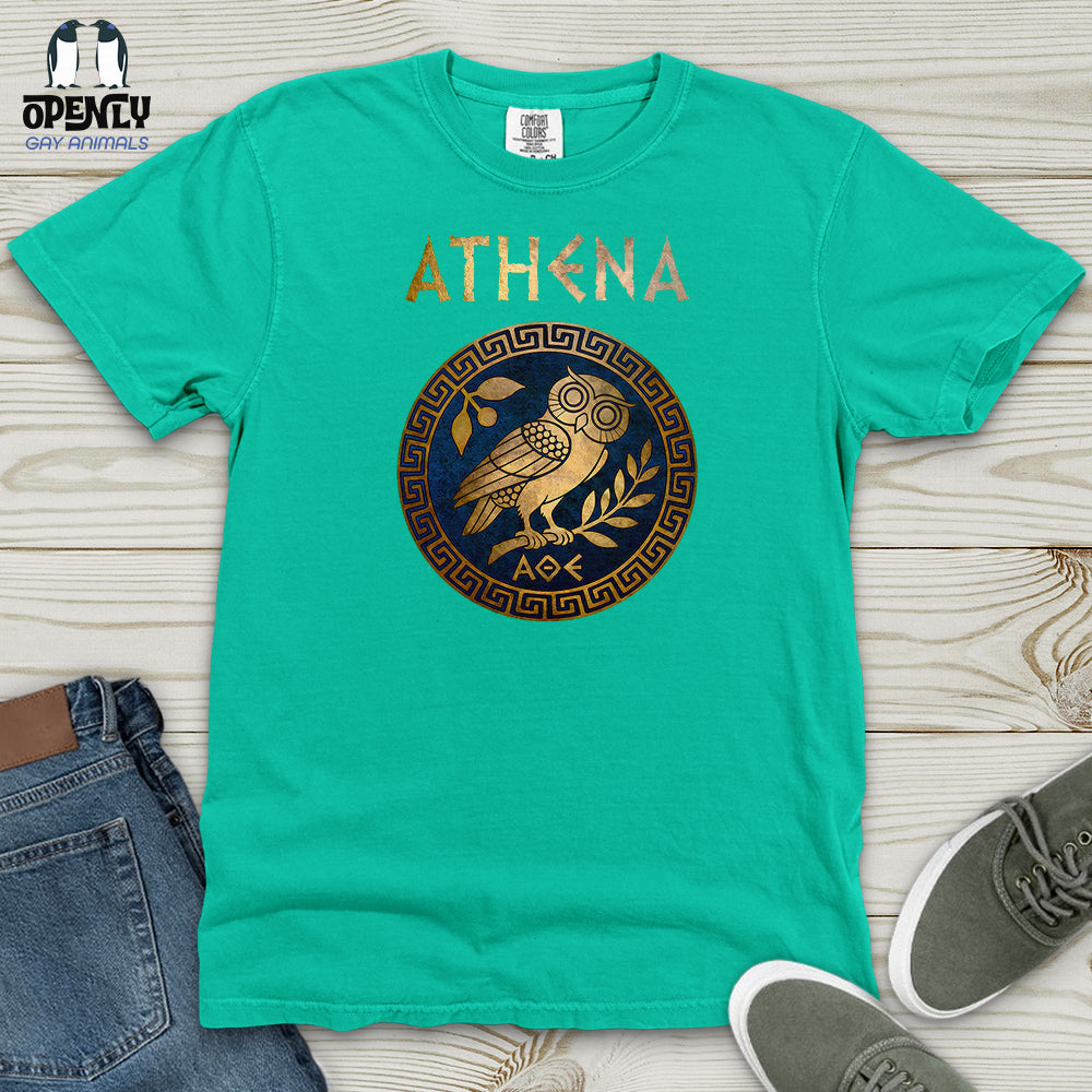 Athenian Owl Heavy Cotton Comfort Colors Tee