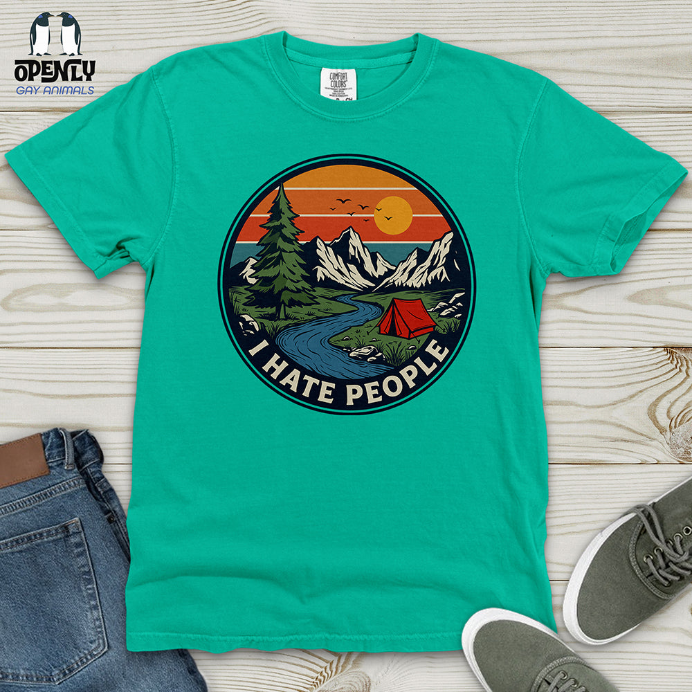 I Hate People Heavy Cotton Comfort Colors Tee