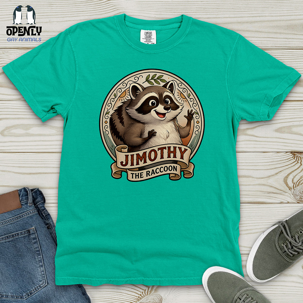 Jimothy The Raccoon Heavy Cotton Comfort Colors Tee