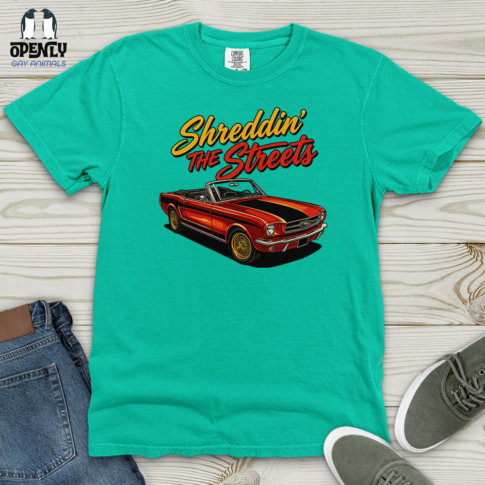 Shreddin The Streets Heavy Cotton Comfort Colors Tee