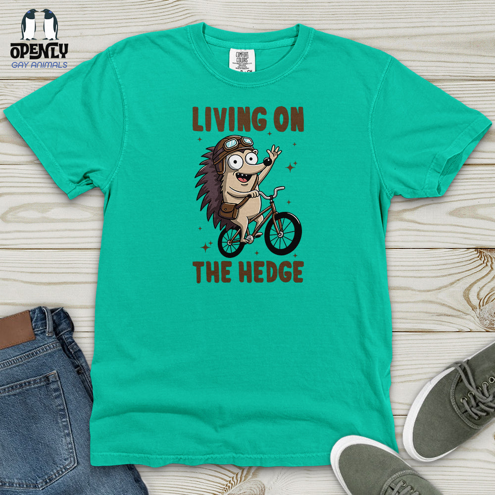 Living on the Hedge Heavy Cotton Comfort Colors Tee