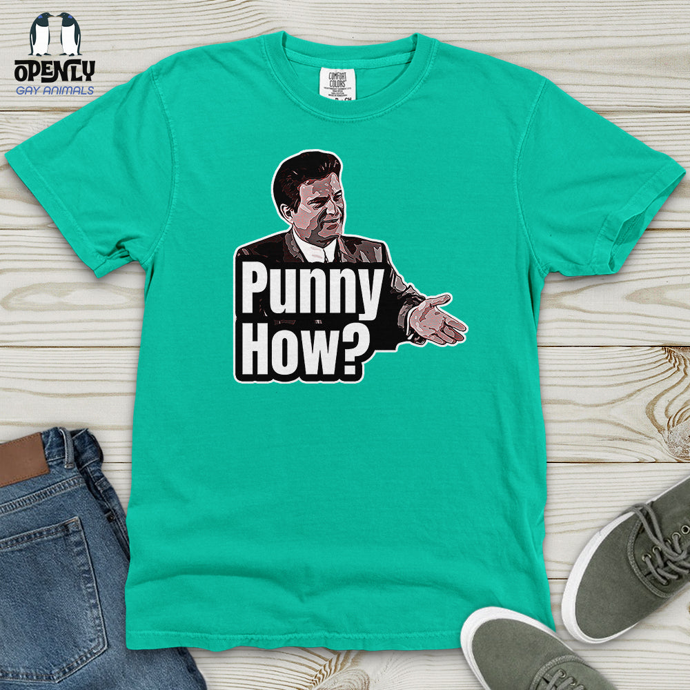 Punny How Heavy Cotton Comfort Colors Tee
