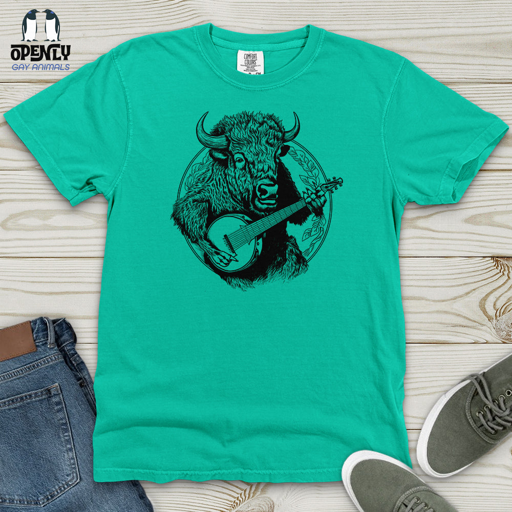 Banjo Bison Heavy Cotton Comfort Colors Tee