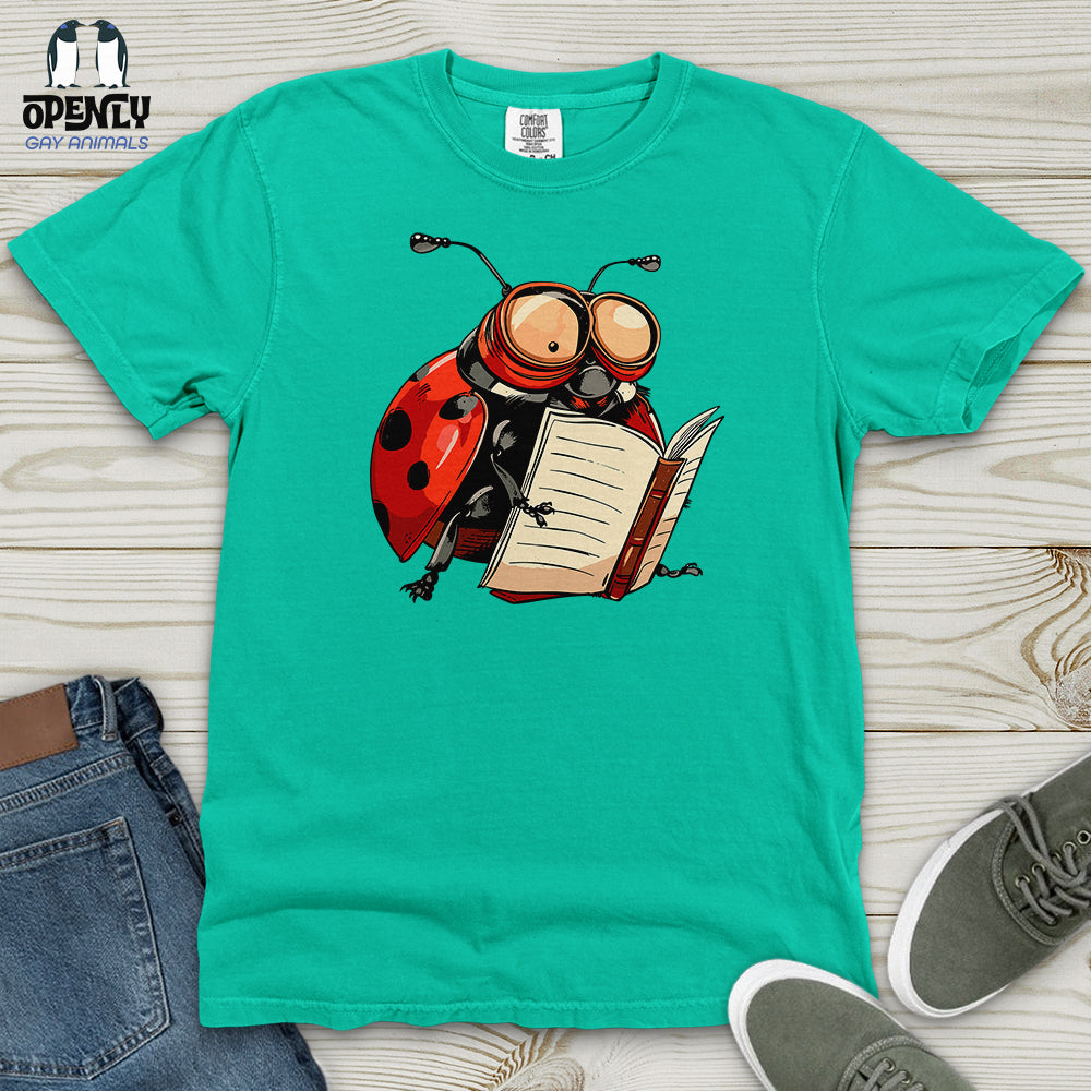 Scholarly Ladybug Heavy Cotton Comfort Colors Tee