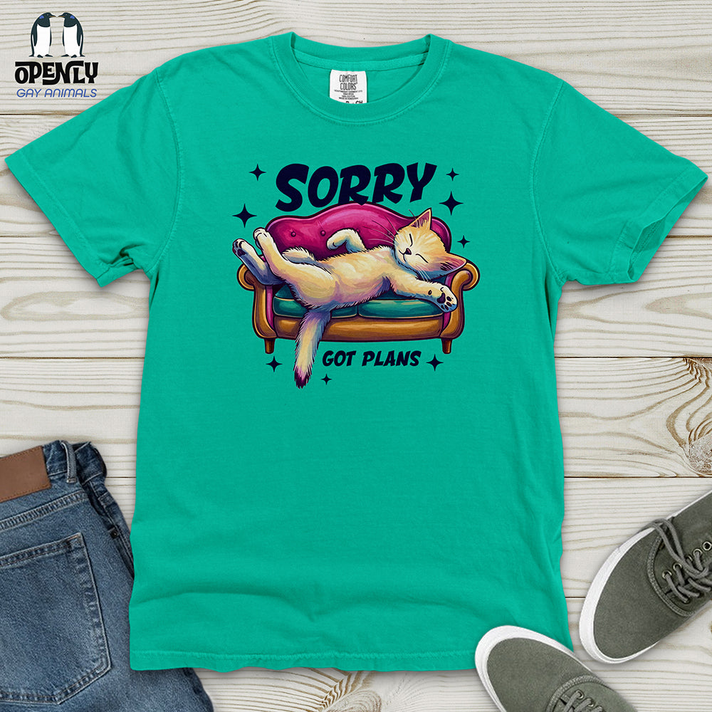 Sorry Got Plans Heavy Cotton Comfort Colors Tee