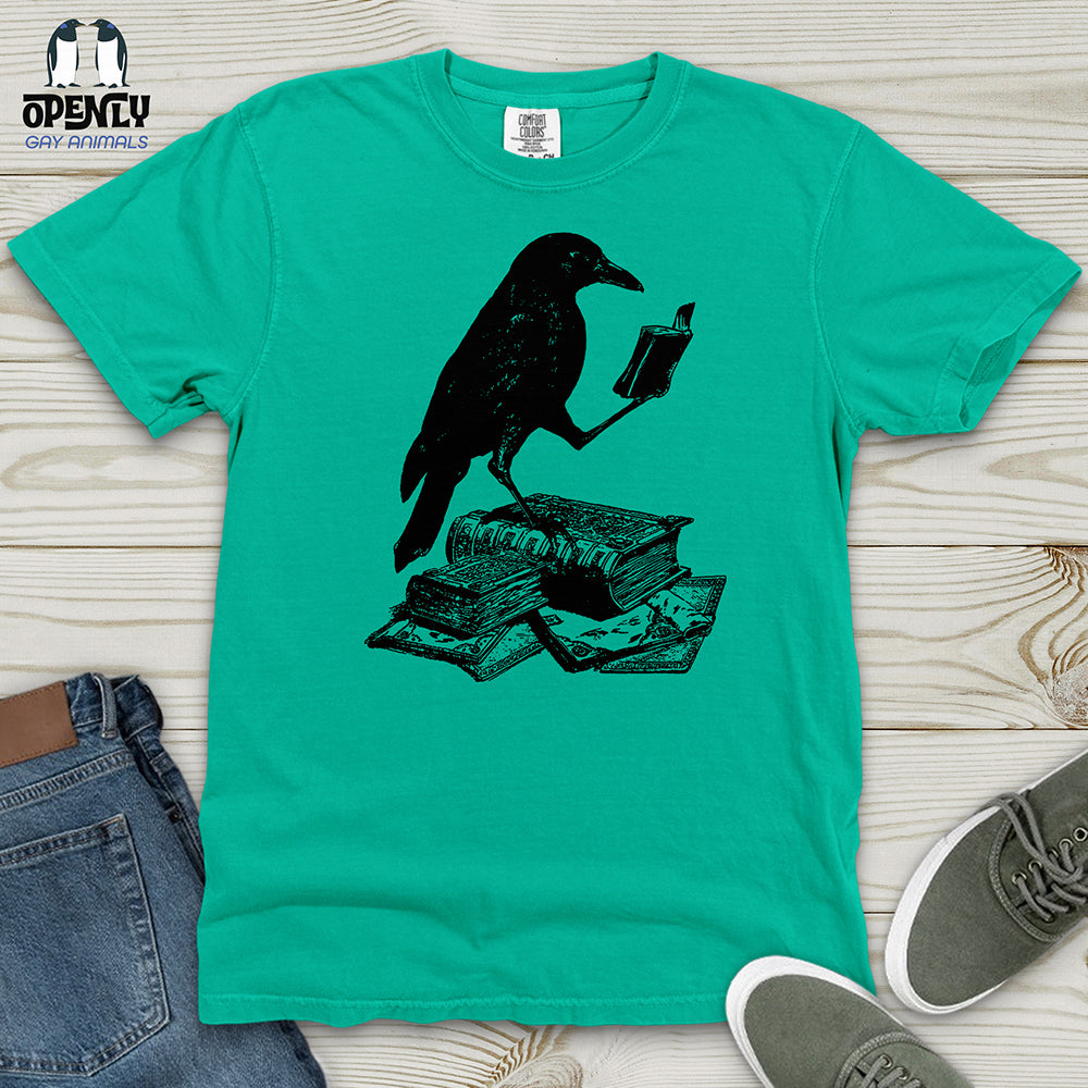 A Little Light Reading Heavy Cotton Comfort Colors Tee