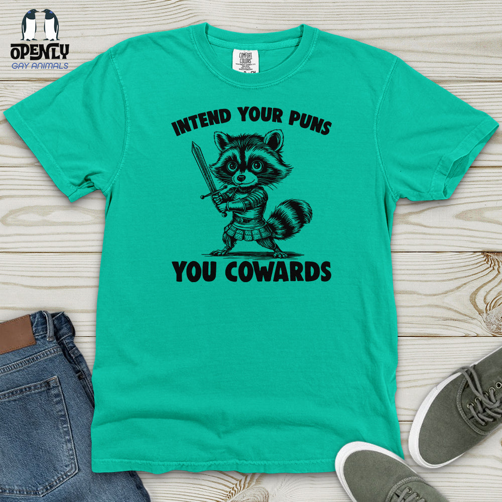 Intend Your Puns Heavy Cotton Comfort Colors Tee