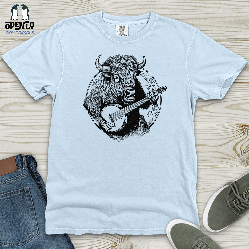 Banjo Bison Heavy Cotton Comfort Colors Tee