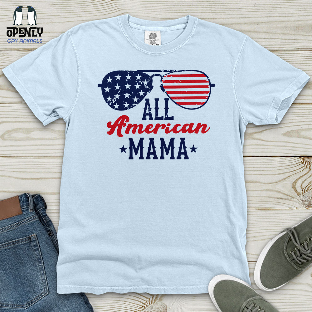 All America Mama Heavy Cotton Comfort Colors Tee