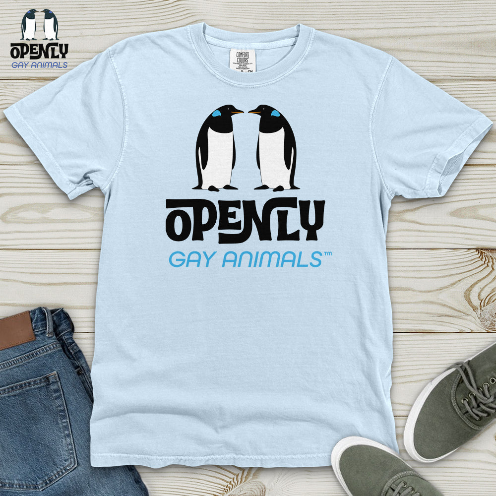 OpenlyGayAnimals Logo Heavy Cotton Comfort Colors Tee