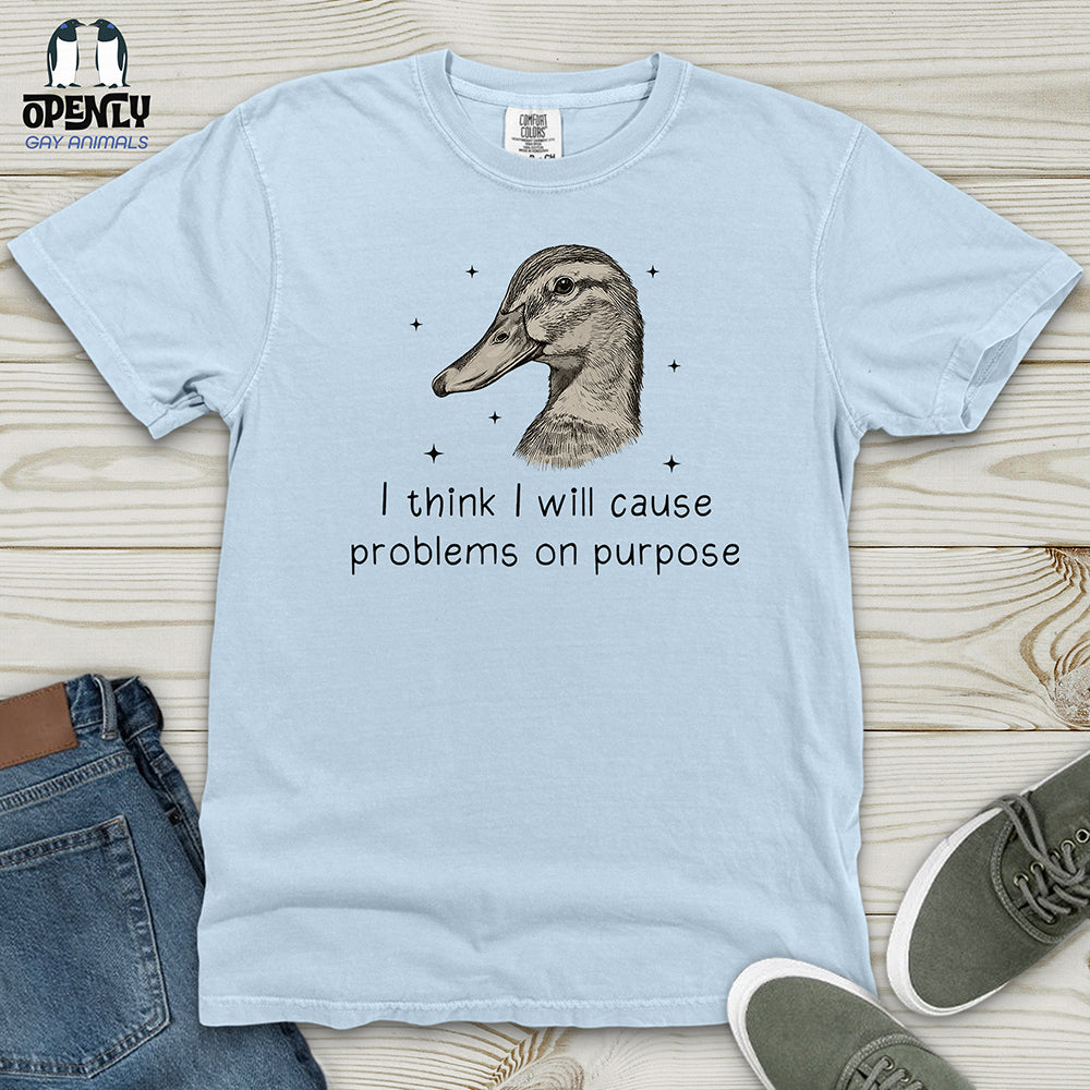 I Think I Will (Funny Goose) Heavy Cotton Comfort Colors Tee
