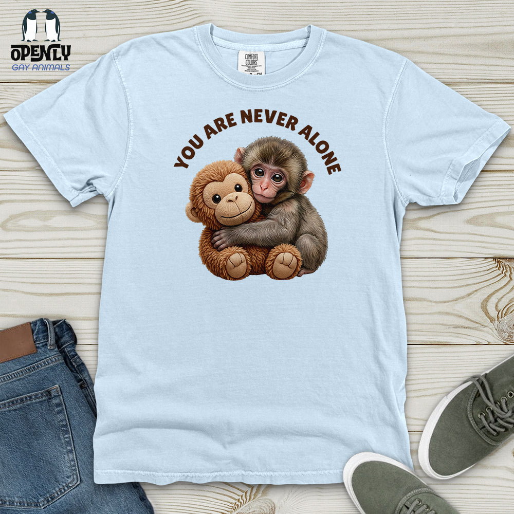 You Are Never Alone Heavy Cotton Comfort Colors Tee