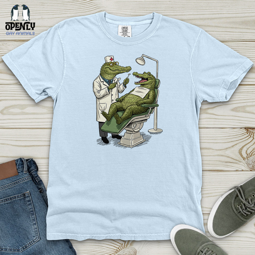 Alligator Dentist Heavy Cotton Comfort Colors Tee