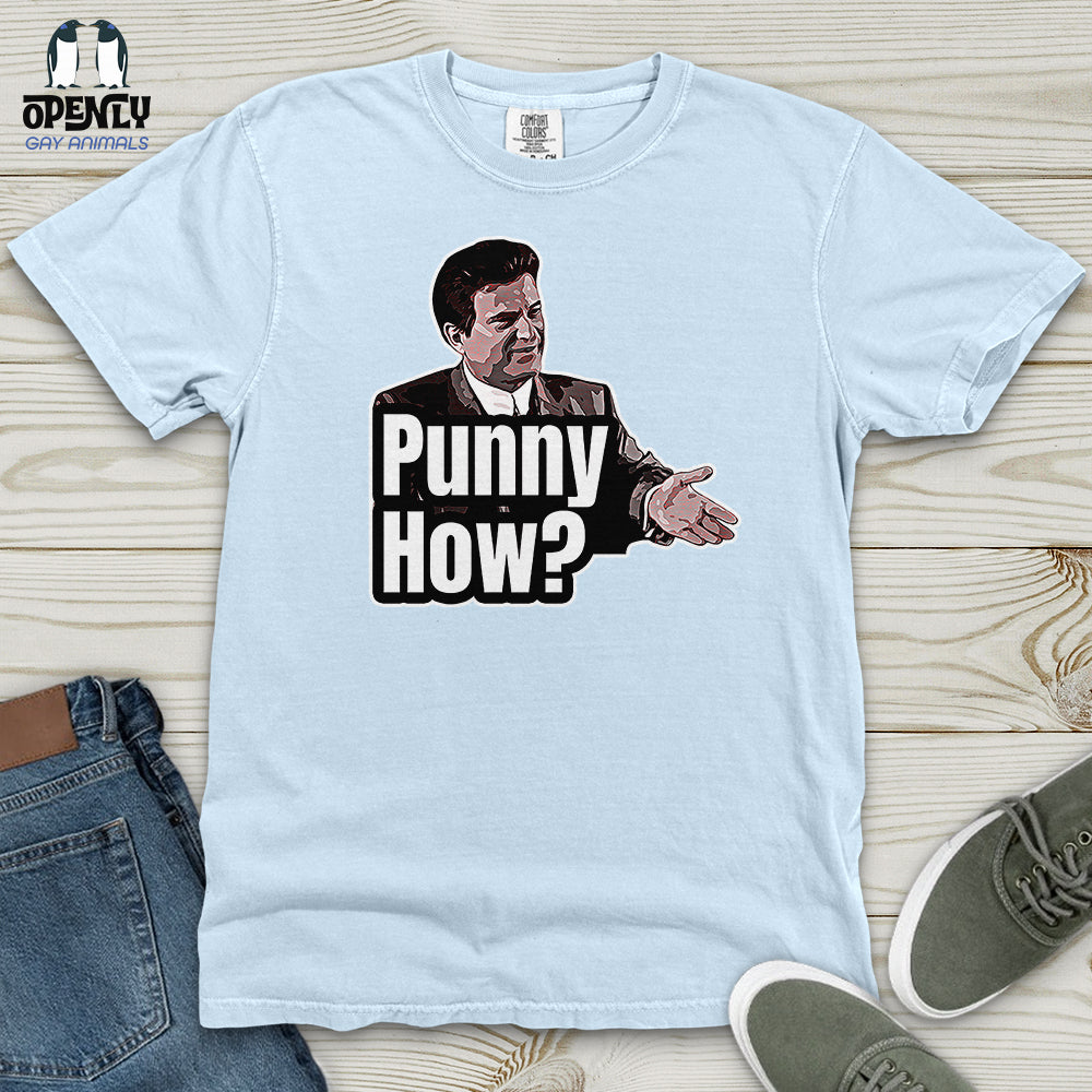 Punny How Heavy Cotton Comfort Colors Tee