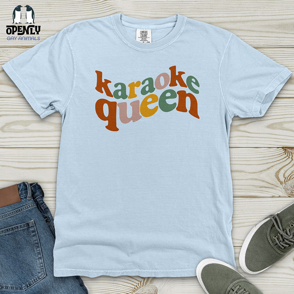 Karaoke Queen Heavy Cotton Comfort Colors Tee