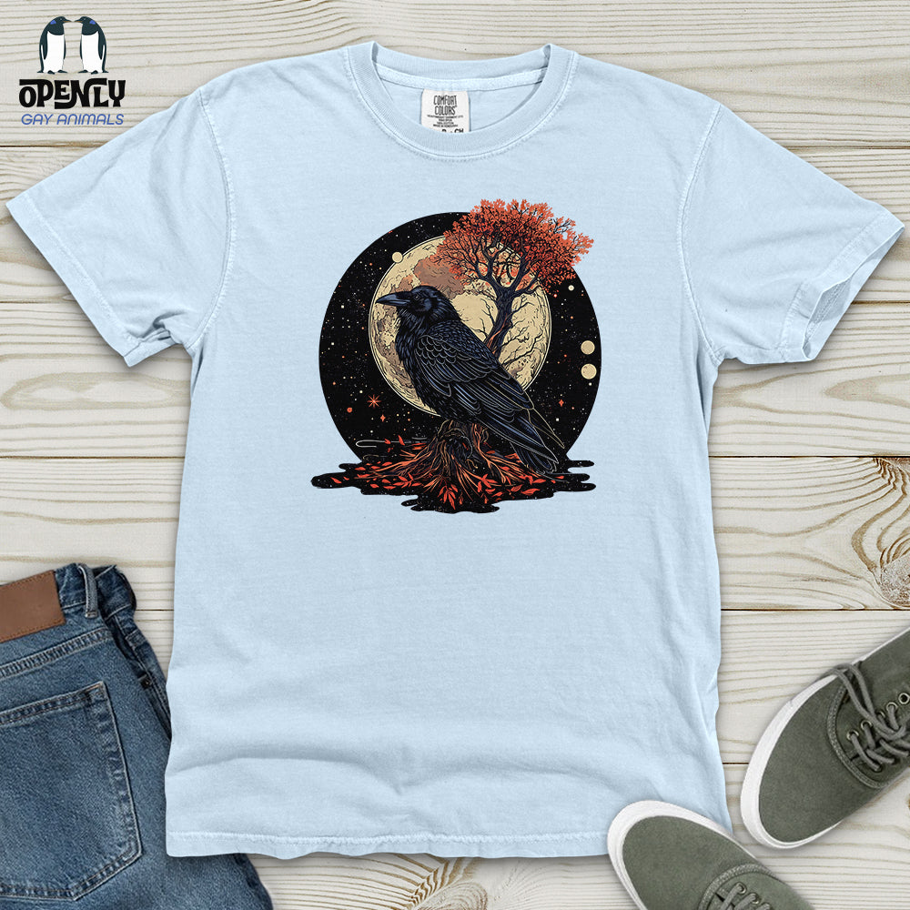 Mystical Raven Moon Heavy Cotton Comfort Colors Tee