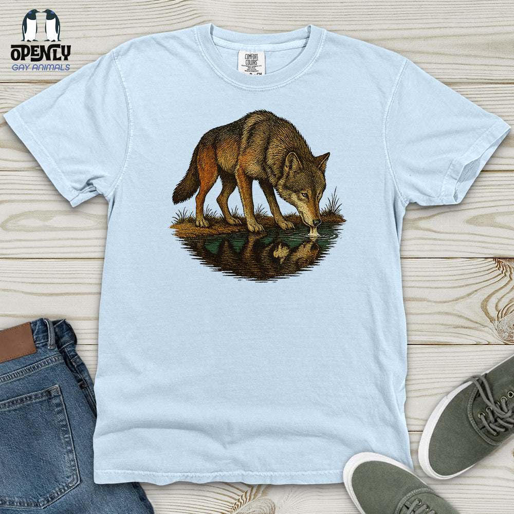 Wolf Reflection Heavy Cotton Comfort Colors Tee