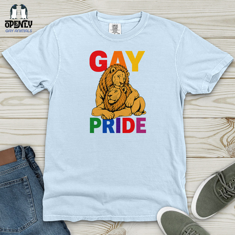 Gay Pride Lion Heavy Cotton Comfort Colors Tee